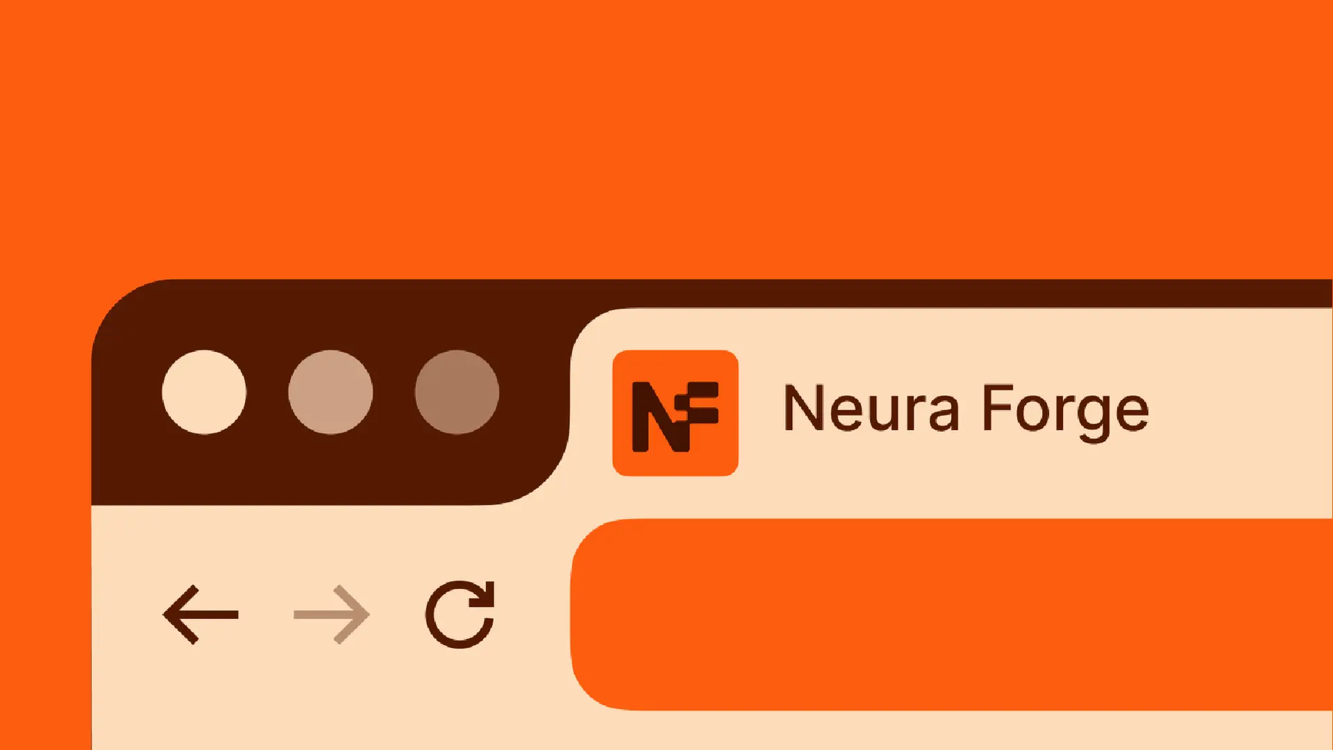 neura forge website mockup