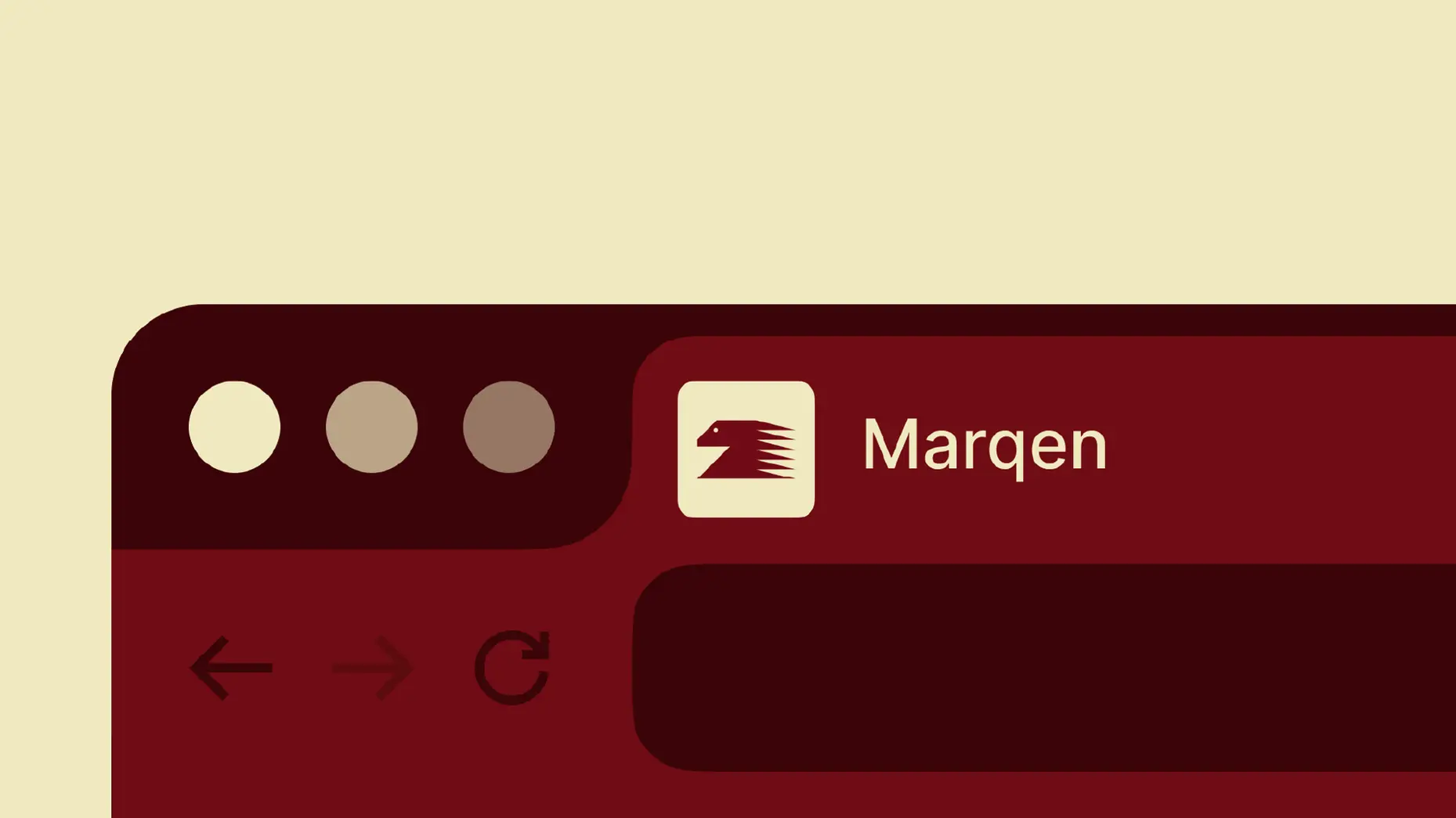 marqen website mockup