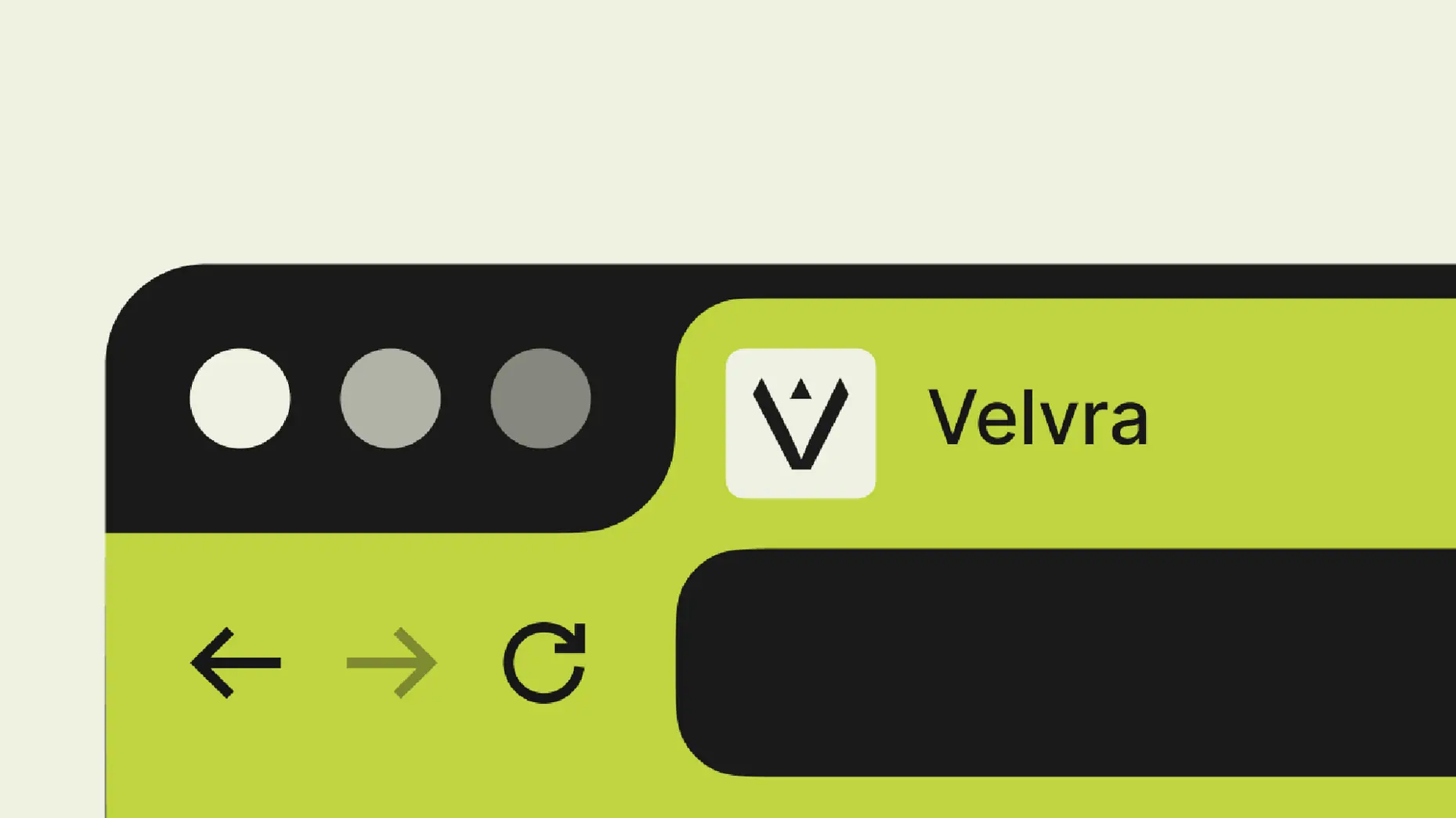 velvra website design